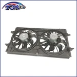 Dual Radiator Cooling Fan Assembly With Shroud For Chevrolet Pontiac Saturn. Fixed Price $88.50.