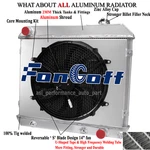 Rows Radiator+shroud Fan For 1963-1966 64 65 Chevy C10 C20 C30 K10 K20 K30 V8. Fixed Price $195.99.