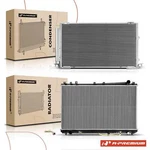 A-premium Radiator & Ac Condenser Cooling Kit For Toyota Avalon 3.0L Auto Trans. Fixed Price $164.99.
