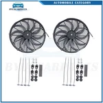 16" Inch Universal For 2005-2015 Chrysler 300 Radiator Condenser Cooling Fan. Fixed Price $65.82.
