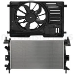2013-2017 Ford Focus 2.0L Front Side Radiator & Cooling Fan Kit. Fixed Price $113.03.