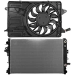 Electric Engine Radiator Cooling Fan Kit For 2016 2017 Chevrolet Malibu 2018. Fixed Price $156.08.