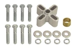 Derale 31510 - Engine Cooling Fan Spacer Kit 1IN Thick Aluminum Clear Anodized. Fixed Price $39.99.