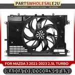 Radiator Fan Cooling Motor W/ Brushless For Mazda 21-23 L4 2.5L Turbo. Fixed Price $232.78.