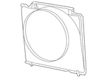 Genuine Ford Shroud 3C3Z-8146-AJ. Fixed Price $265.90.