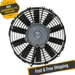 Spal 30101504 12" Medium Profile Puller Fan With Straight Blades, 12V. Fixed Price $119.21.