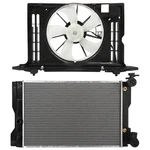 Radiator Cooling Fan Kit For Toyota 2009-2013 Corolla 2009-2014 Matrix. Fixed Price $93.28.