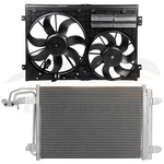 Electric Ac Condenser Cooling Fan Kit For 2006-2010 Volkswagen Jetta Rabbit. Fixed Price $138.49.