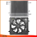 For 07-2011 Jeep Wrangler V6 3.8L A/c Condenser & Radiator Cooling Fan Assembly. Fixed Price $119.38.