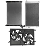 For 2009-17 Chevrolet Traverse 3PCS Electric Radiator Condenser Cooling Fan Kit. Fixed Price $235.32.