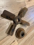 Land Rover Series 2A / 3 Water Pump Pulley 4 Blade Fan. Fixed Price $65.00.