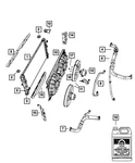 Genuine Mopar Fan Shroud 68031875AA. Fixed Price $40.25.