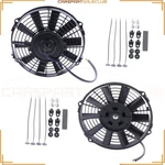 X Radiator Condenser Cooling Fan 9" Inch Universal Ford Mustang 1980-2013. Fixed Price $44.19.