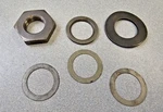 Nice Original Porsche 911 930 914-6 Camshaft Nut Wavy Washer Thrust Piece Kit. Fixed Price $45.00.