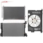 Radiator Condenser Cooling Fan Kit For 2014 2015 2016 2017 Toyota Corolla 1.8L. Fixed Price $147.33.