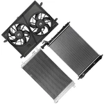 Electric Radiator Condenser Cooling Fan Kit 12V For 2007-2016 Gmc Acadia. Fixed Price $233.22.