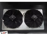 3 Row Aluminum Radiator Shroud 16" Fans 88-2000 Chevy Gmc Truck KKS1520FS-16. Fixed Price $190.00.