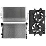 Radiator Condenser Cooling Fan Kit Ford Escape 2009-2012 2.5L Auto Trans. Fixed Price $194.68.