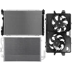 Radiator Condenser Cooling Fan Kit 2008 Ford Escape Mercury Mariner 3.0L V6. Fixed Price $202.40.