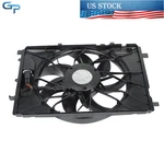 2045000293 Radiator Cooling Fan Assembly For Mercedes E350 C350 GLK350 2010-2015. Fixed Price $93.14.