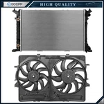 Electric Engine Radiator Cooling Fan Kit For 2009-2016 Audi A4 2010-2014 A5. Fixed Price $161.68.