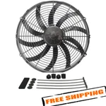 Derale 16116 16" High Output Curved Blade IP68 Electric Puller Fan. Fixed Price $211.67.