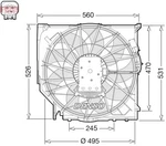 Denso DER05008 Fan, Radiator For Bmw. Fixed Price $398.72.