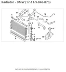 2023 - 2024 Oem Bmw X1 Radiator. Fixed Price $530.00.
