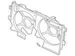 Genuine Mitsubishi Fan Shroud 1360A041. Fixed Price $257.24.