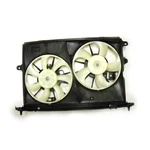 Dual Radiator & Condenser Cooling Fan Assembly For 09-13 Toyota Corolla 2.4L. Fixed Price $182.00.