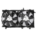 Subaru Forester 2003-2008 Tyc Dual Radiator & Condenser Fan Assembly. Fixed Price $162.89.