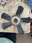 19" 5 Blade Clutch Fan Part # PA10002438 Chevy Gm. Fixed Price $80.00.