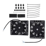 6" Slim Push Pull Fan Kit Universal For Chevy 350 383 400 Hotrod Engine 12V 80W. Fixed Price $37.97.