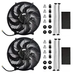 Mupera Upgraded Electric Radiator Cooling Fan - Universal Slim Pull Push. Fixed Price $96.12.