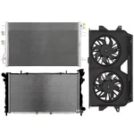 Electric Radiator Condenser Cooling Fan Kit For 2005-07 Chrysler Town & Country. Fixed Price $230.98.