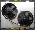 Aluminum Radiator Shroud W/ 12" 2000 Cfm 1989-93 Dodge Ram Diesel Truck. Fixed Price $289.00.