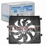 Tyc Dual Radiator & Condenser Fan Assembly For 2011-2014 Nissan Juke Belts Xw. Fixed Price $151.48.