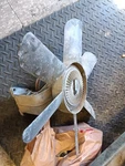 83 Porsche 928 Cooling Fan W/ Bearing Carrier Blade Clutch & Pulley Aluminum. Fixed Price $88.99.
