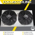Aluminum Radiator 16" Fan Shroud For 88-99 Chevy Gmc C/k 1500 2500 3500 5.0-7.4L. Fixed Price $209.00.