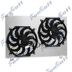 Aluminum Radiator Shroud+fan Fit 1977-82 Chevy Corvette C3 350 305 5.0 5.7L V8/. Fixed Price $80.70.