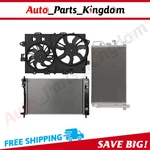 Electric Radiator Condenser Cooling Fan Kit For 2007-2008 Chevrolet Pontiac. Fixed Price $255.05.