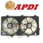 Apdi Dual Radiator & Condenser Fan Assembly For 2011 Toyota Camry - Belts. Fixed Price $241.29.