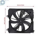 Driver Side A/c Cooling Fan Assembly W/ Shroud For Acura Tlx 2015 2016 2017-2020. Fixed Price $44.02.