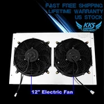 KKS375 Radiator Shroud 12" Fan 68-74 Dodge Charger Plymouth Mopar Big Block V8. Fixed Price $139.00.