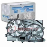 Tyc Dual Radiator & Condenser Fan Assembly 2007-2014 Ford Edge Belts Bb. Fixed Price $253.95.
