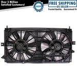 Air Conditioning A/c Condenser Dual Cooling Fan Assembly For 97-05 Park Avenue. Fixed Price $98.80.