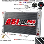 Asi Row Aluminum Radiator Fit 1988-1997 Chevy Gmc C/k C1500 2500 3500 5.7L. Fixed Price $159.00.