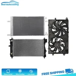 Aluminum Radiator Condenser & Cooling Fan Kit For 2013 14-2015 Chevrolet Malibu. Fixed Price $210.52.