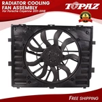 Radiator Cooling Fan Assembly Fits Porsche Cayenne 2011-2018 95810606112. Fixed Price $149.79.