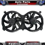 Tyc Dual Radiator And Condenser Fan Fits 2013 Infiniti JX35 Su. Fixed Price $195.51.
